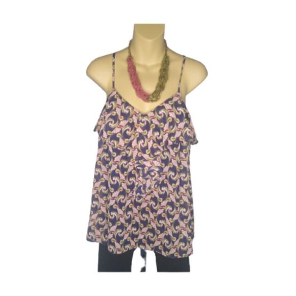5/$25 The Webster Miami at Target Adj Strappy Flowy Top Size Large - Picture 1 of 9